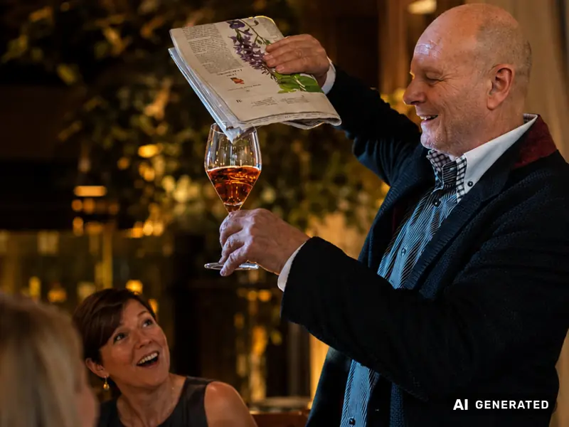 Magisches Menü beim Geburtstagsdinner
