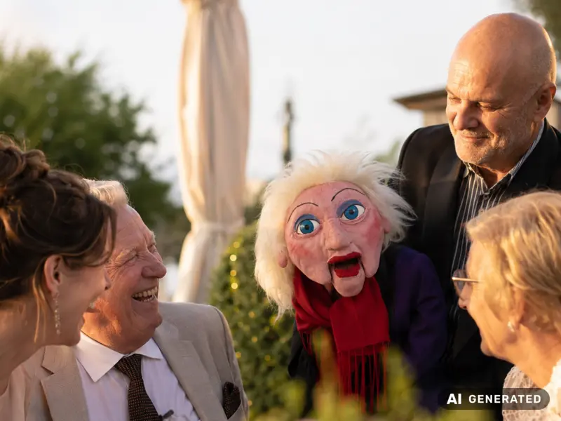 Comedy-Else als Walkact