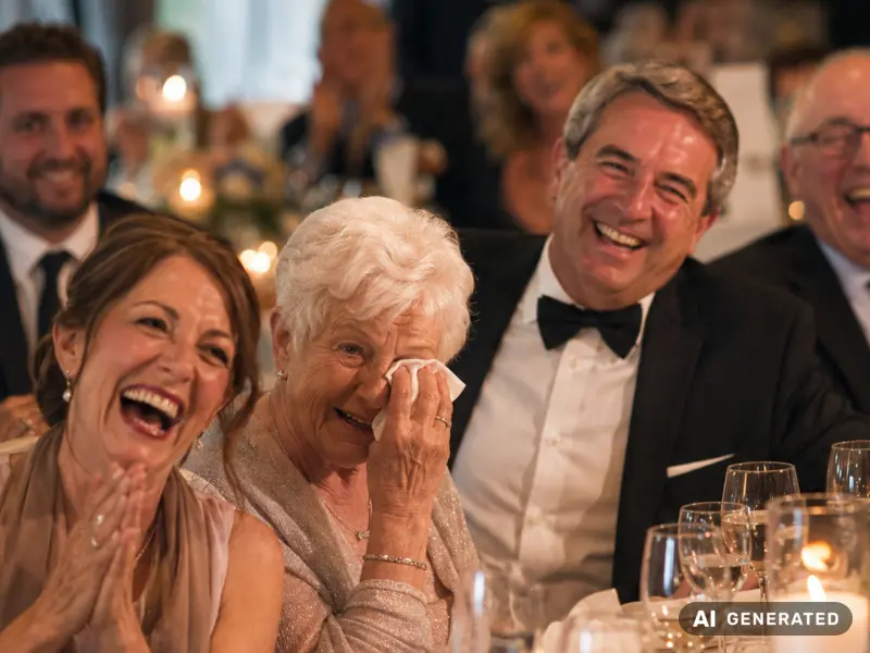 Magisches Menü beim Hochzeitsdinner