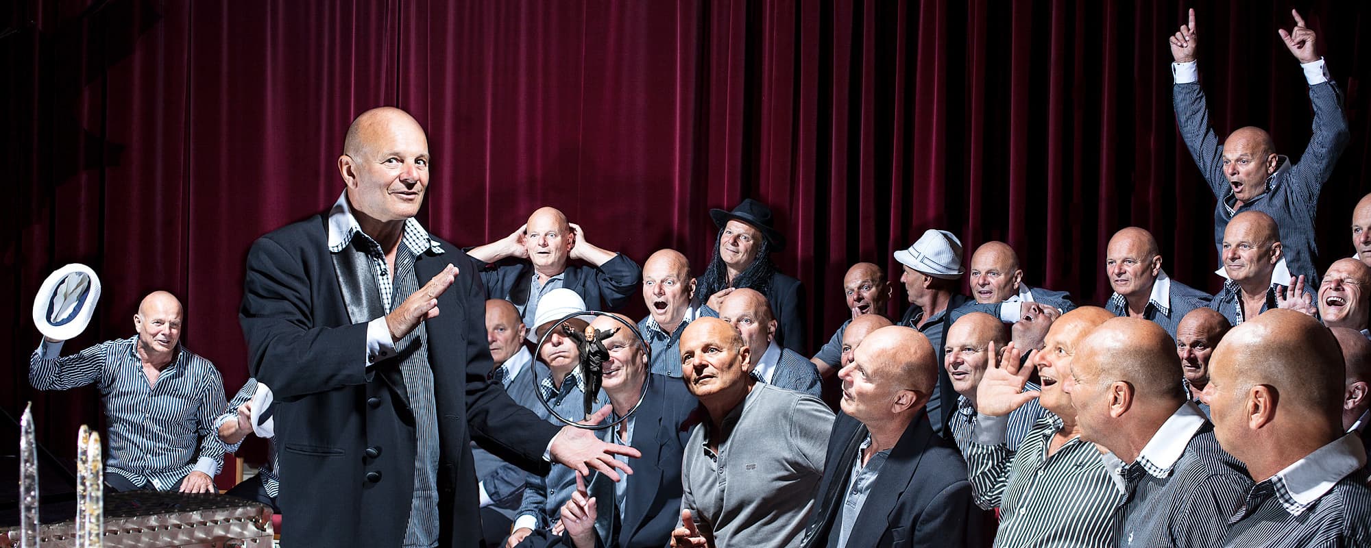 Zauberer Rasputin in vielen Facetten